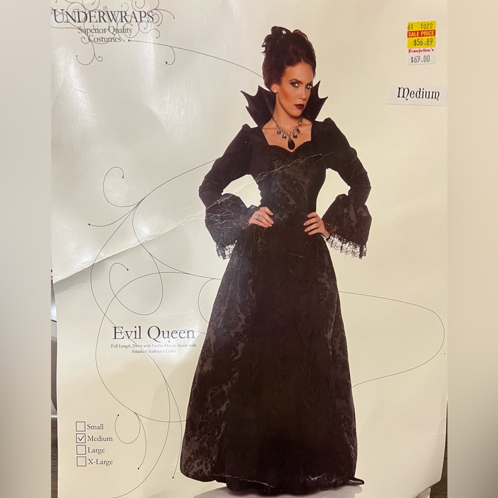 Underwraps Evil Queen Costume
